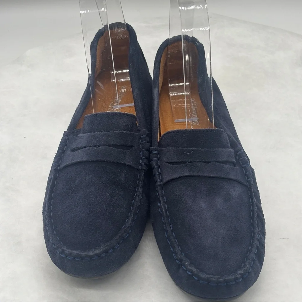 J. Crew Blue Boy’s Moccasin-Style Shoes size 36 EU
